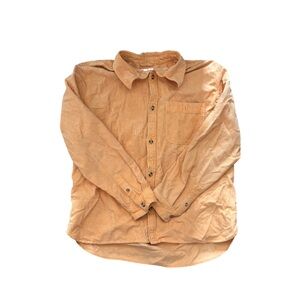 Urban Outfitters Yellow Corduroy Top